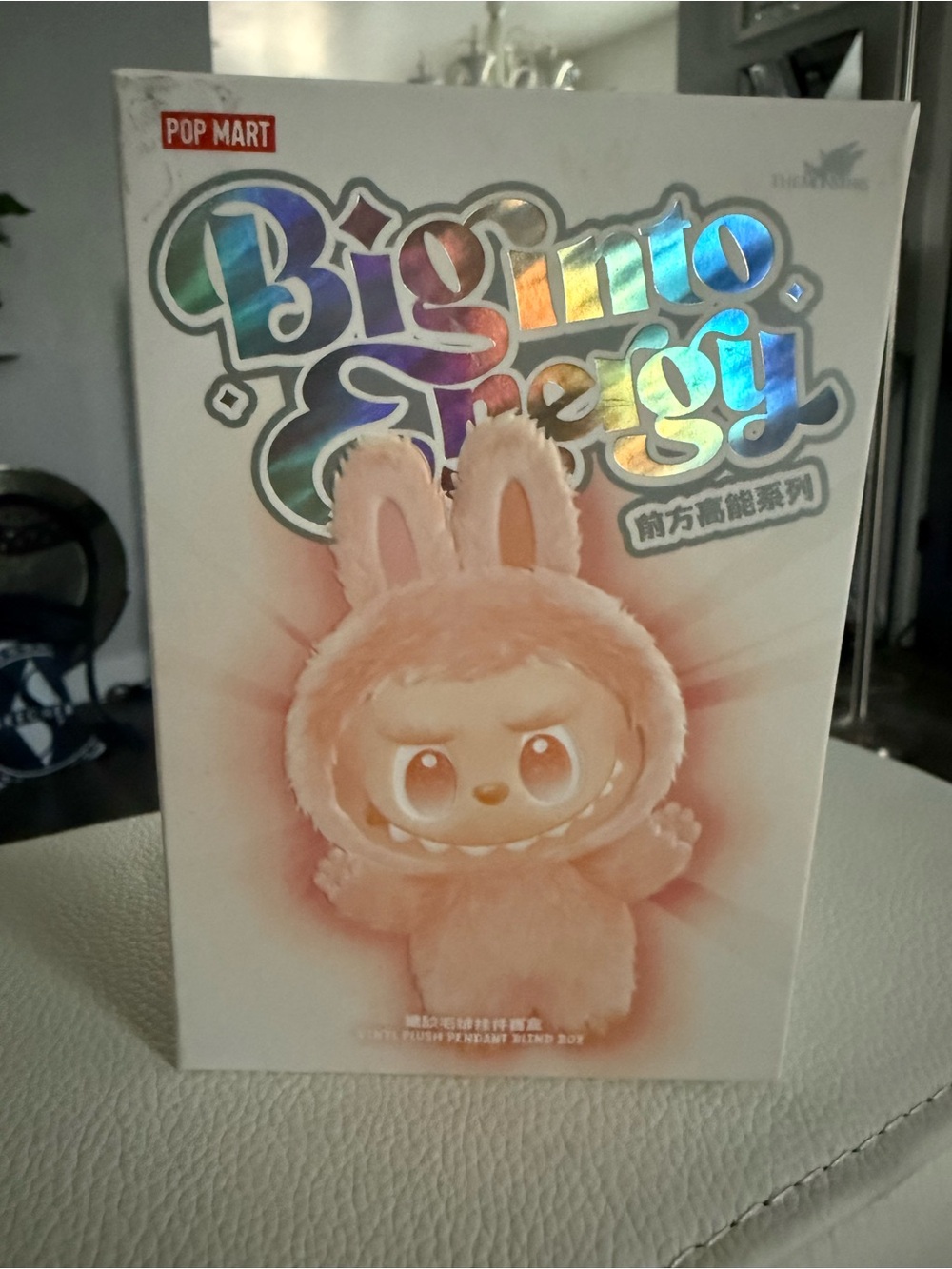 POP MART Biginto Energy Peach Bunny Plush — loyalty